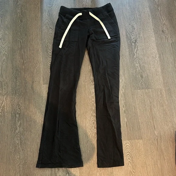 Black Sweat Pants - Peace Love World - Picture 1 of 3